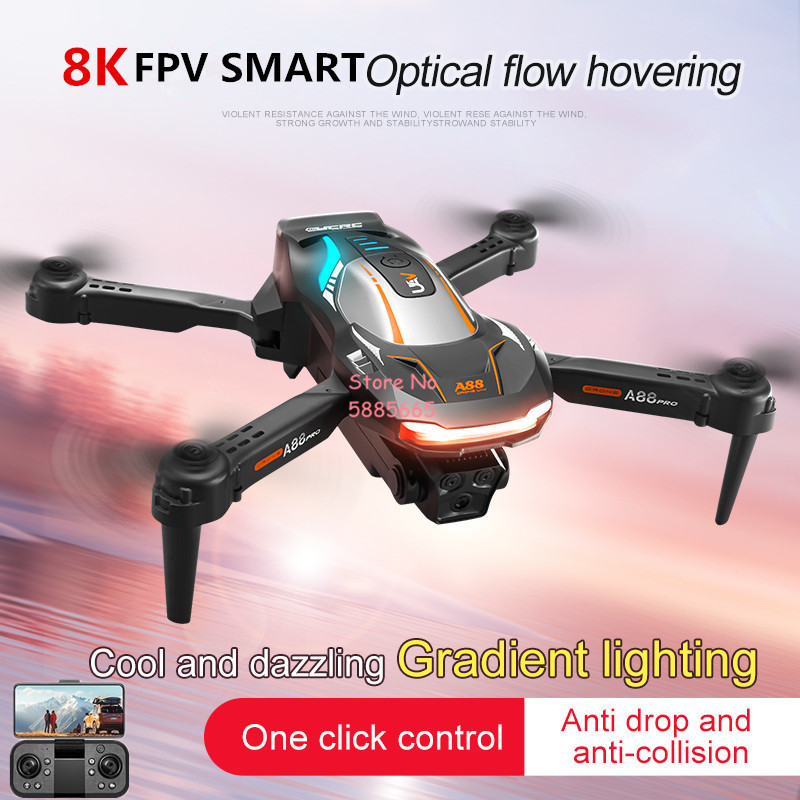Rc Helicopter Electric - 8k fotografia aérea fluxo óptico posicionamento