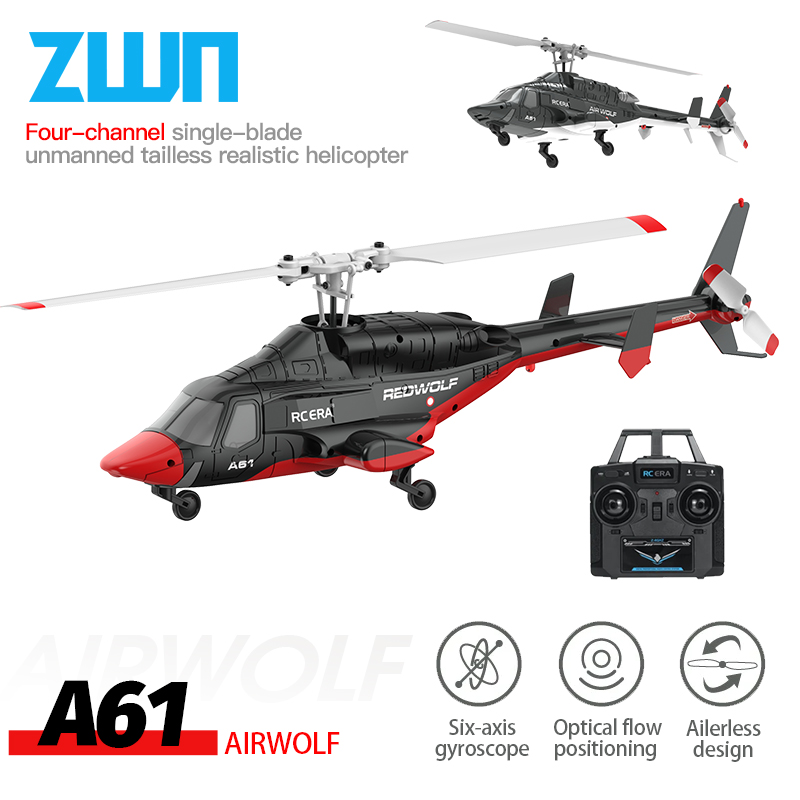 Rc Helicopter Large - Helicóptero A61 RC 2.4G 6-Aixs Giroscópio
