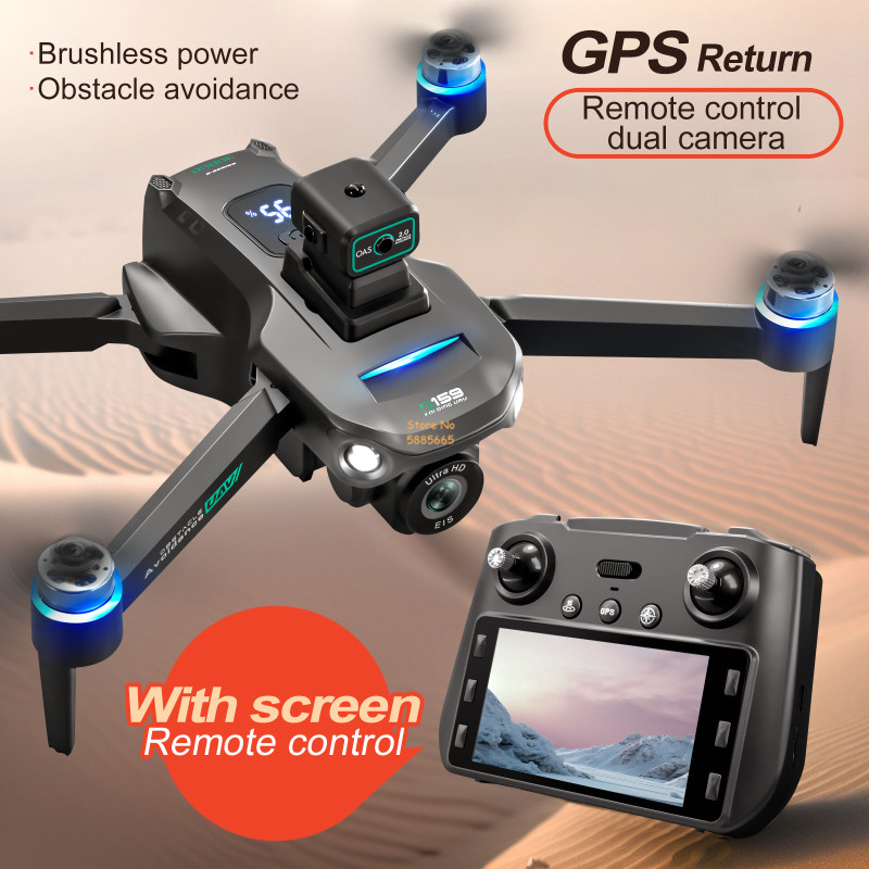 Rc Helicopter Electric - 8k câmera dupla 5g wifi fpv