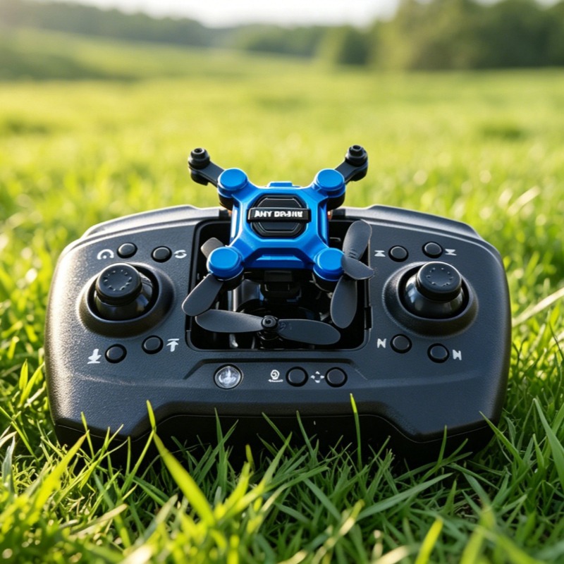 Rc Helicopter Electric - Mini Drone Dobrável com Câmera Aérea,