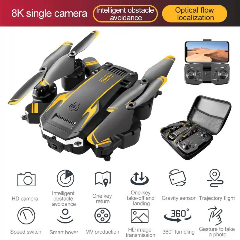 Rc Helicopter Electric - G6 mini drone fpv com câmera