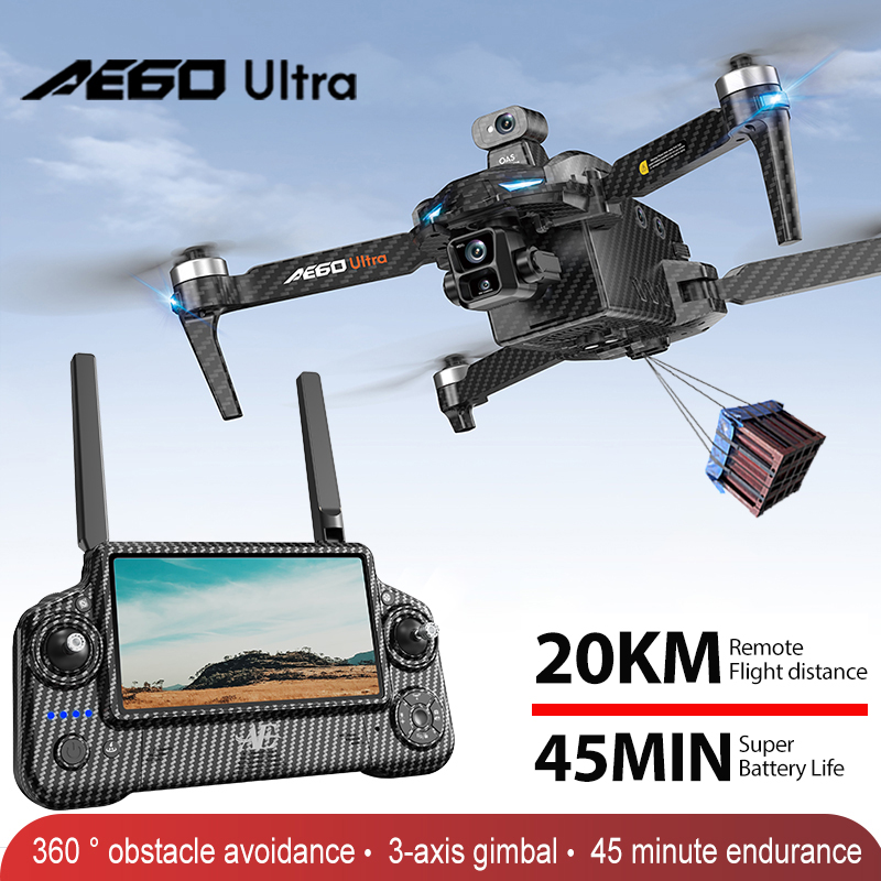 Rc Helicopter Electric - Ae60 gps drone profissional 8k câmera