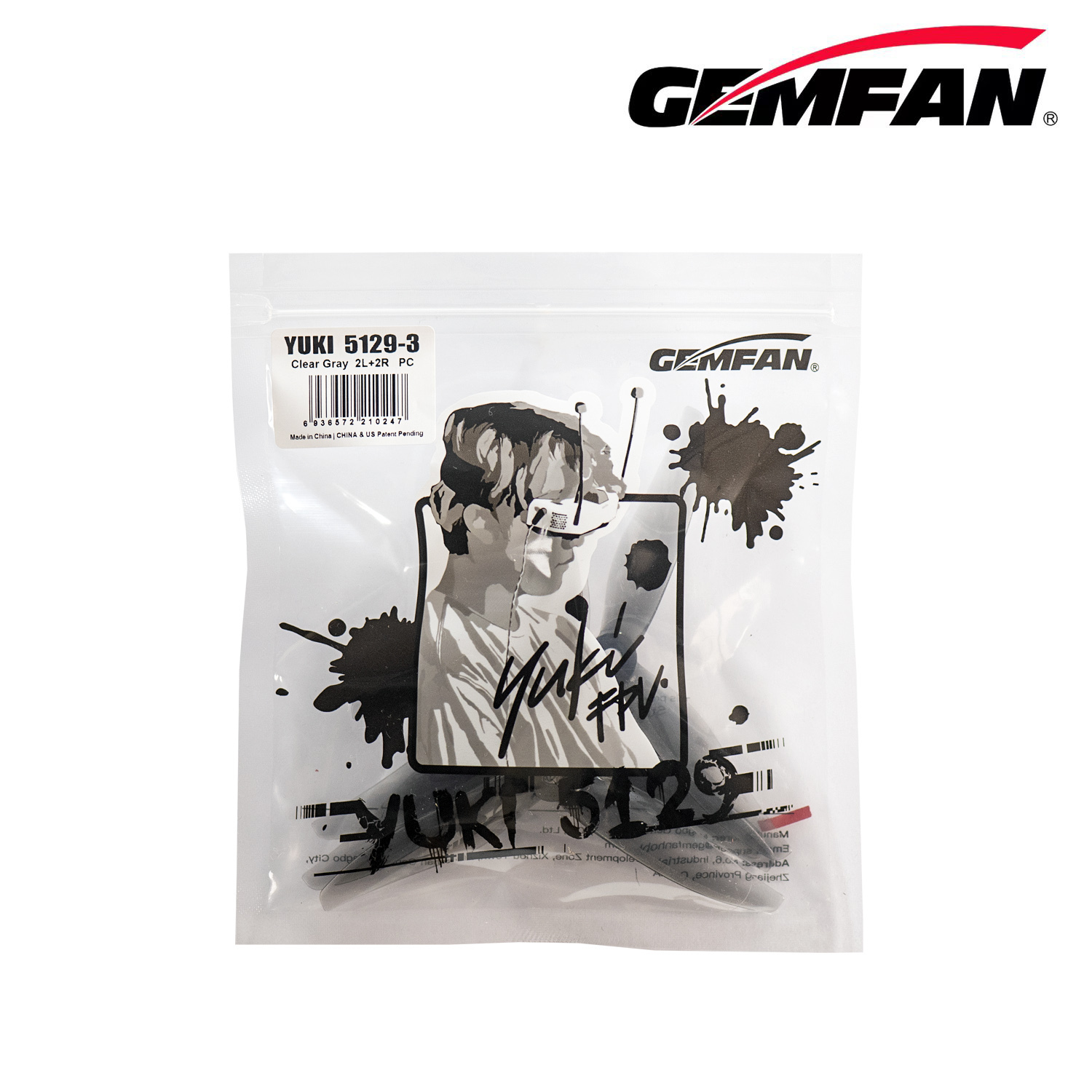 Rc Helicopter Blade - Gemfan 5129 5 polegadas 3 lâminas/tri-lâmina
