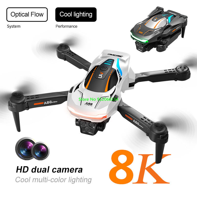 8k fotografia aérea fluxo ópti - Rc Helicopter Electric avaliação e preço