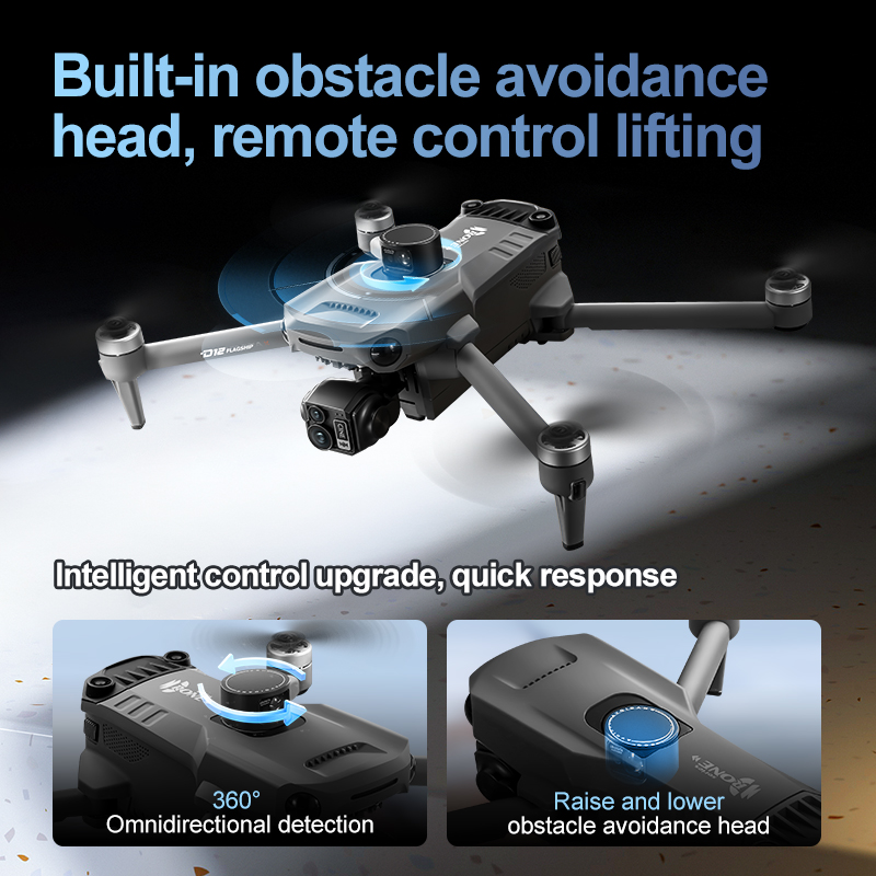 Drone RC Quadricóptero 8K com  - Rc Helicopter Electric avaliação e preço