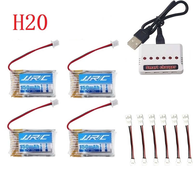 Bateria Original JJRC H20 3.7V - Rc Helicopter Charger avaliação e preço