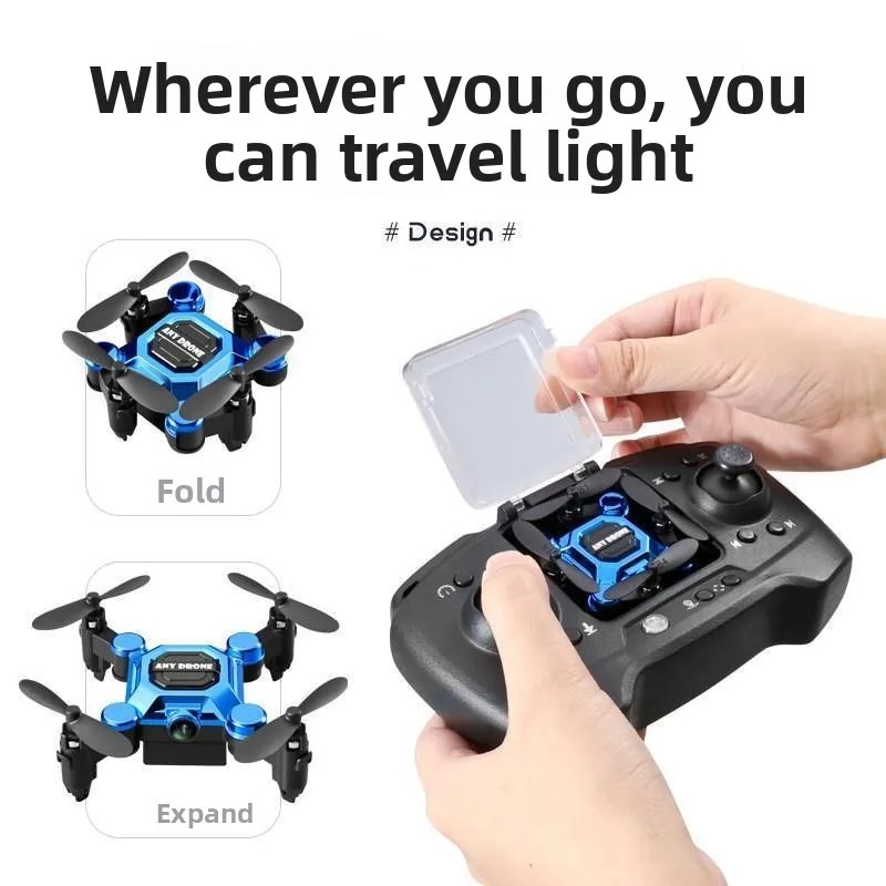 Mini Drone Dobrável com Câmera - Rc Helicopter Electric avaliação e preço