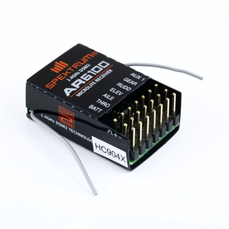 AR6100 DSM2 6CH 2.4GHz Recepto - Rc Helicopter Battery avaliação e preço