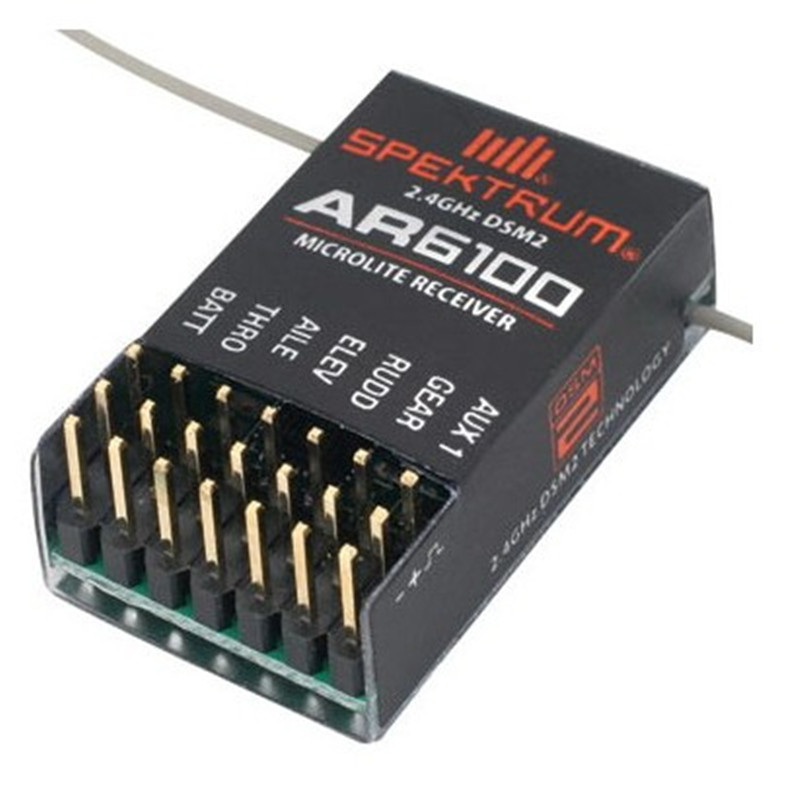 AR6100 DSM2 6CH 2.4GHz Recepto - Rc Helicopter Battery avaliação e preço